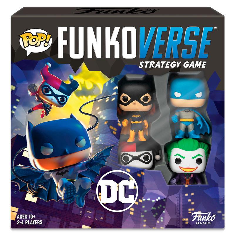 Juegos de mesa POP Funkoverse DC Comics 4fig Español la casita de dumbo