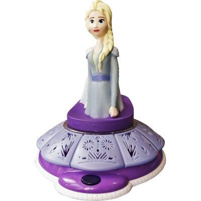 Lámpara led 3D con musica de Frozen 2 Elsa la casita de dumbo