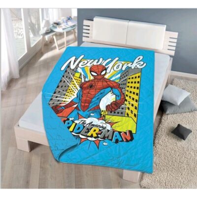 Colcha para cama de 90cm boutic verano 180x260cm de Spiderman LA CASITA DE DUMBO