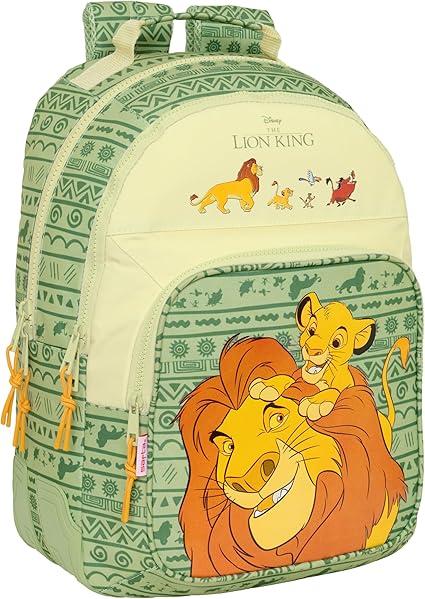 Mochila Doble Adapt.Carro Mufasa la casita de dumbo