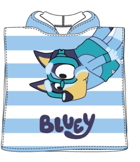 Poncho Toalla Bluey Microfibra 2 la casita de dumbo