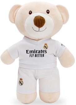 RMPE001 Muñeco Oso Del Real Madrid Interbaby