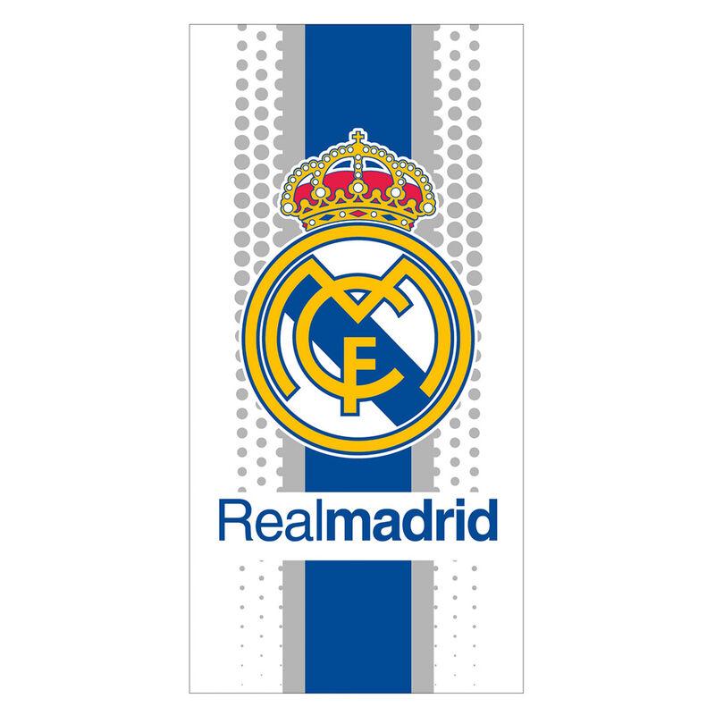 Toalla De Playa Real Madrid Microfibra blanco la casita de dumbo