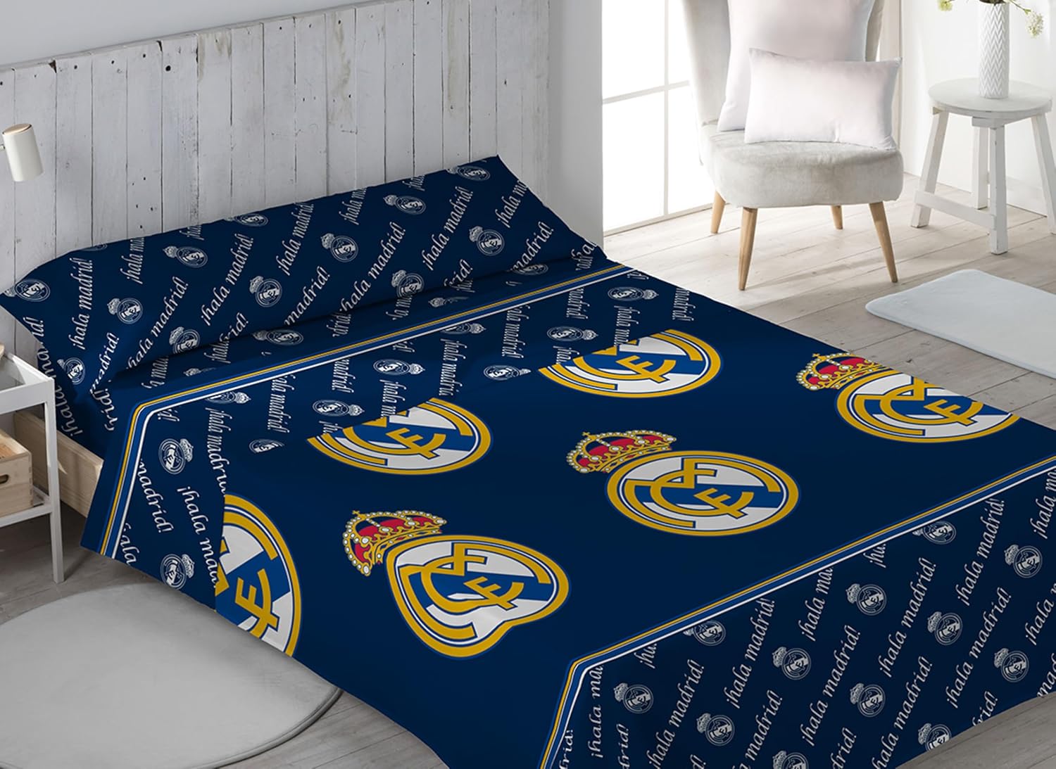Juego de Sábanas Real Madrid marino la casita de dumbo
