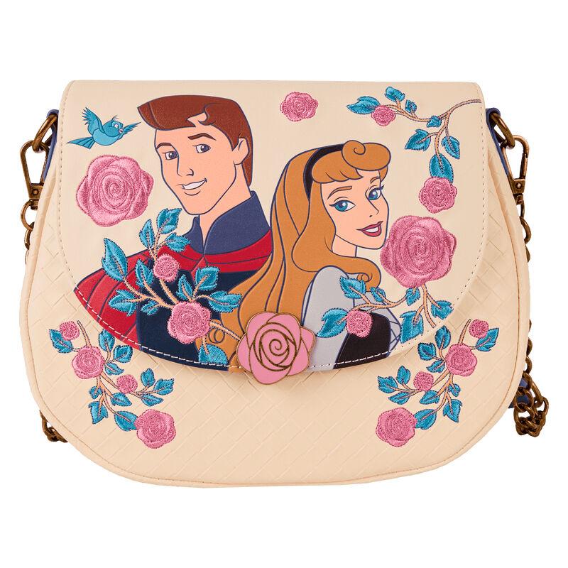 Bolso bandolera Aurora & Phillip La Bella Durmiente Disney Loungefly la casita de dumbo