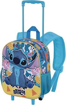 Licencias y Merchandise original Mochila 3D con Ruedas Pequeña Disney Lilo y Stitch Colors la casita de dumbo