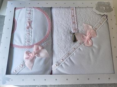 Set Regalo Bebe 5 Piezas Set Regalo bebe rosa
