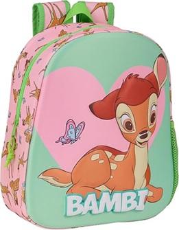 Mochila Escolar 3D BAMBI la casita de dumbo