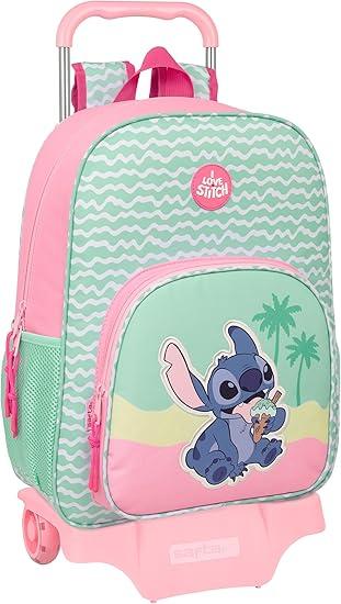 Mochila Escolar con Carro Safta Stitch Ice Cream LA CASITA DE DUMBO