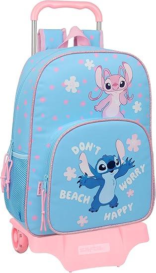 Licencias y Merchandise original Mochila Escolar con Carro Stich Happy la casita de dumbo