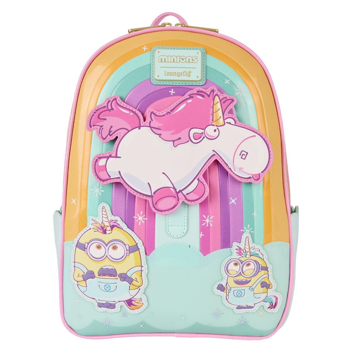 Mochila Fluffy Unicorn Minions Loungefly 30 cm LA CASITA DE DUMBO