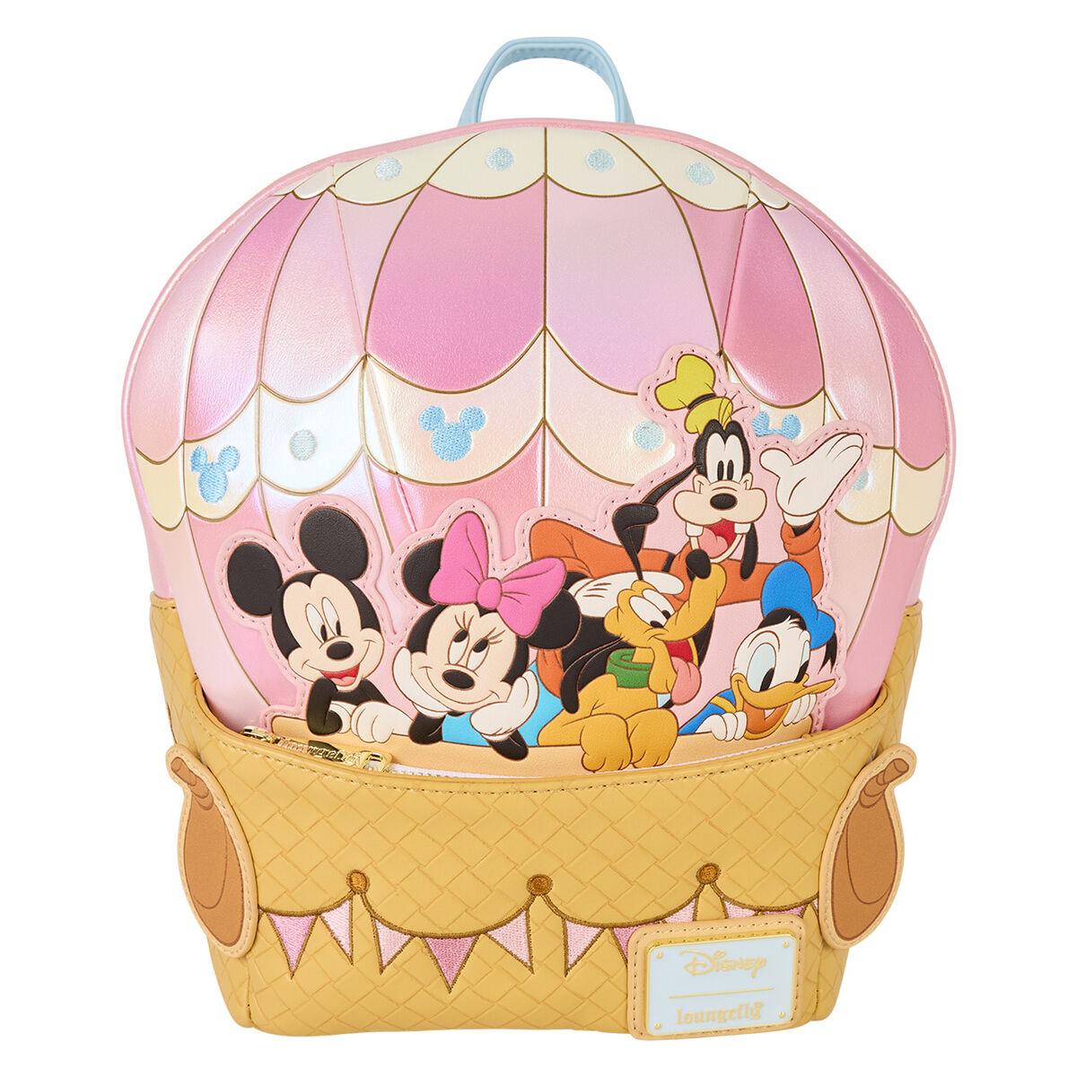 Mochila Shape Hot Air Balloon Mickey & Friends Disney Loungefly 26cm la casita de dumbo