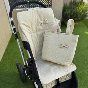 Licencias y Merchandise original Set Colchoneta Bebe + Bolso Panera Lunares
