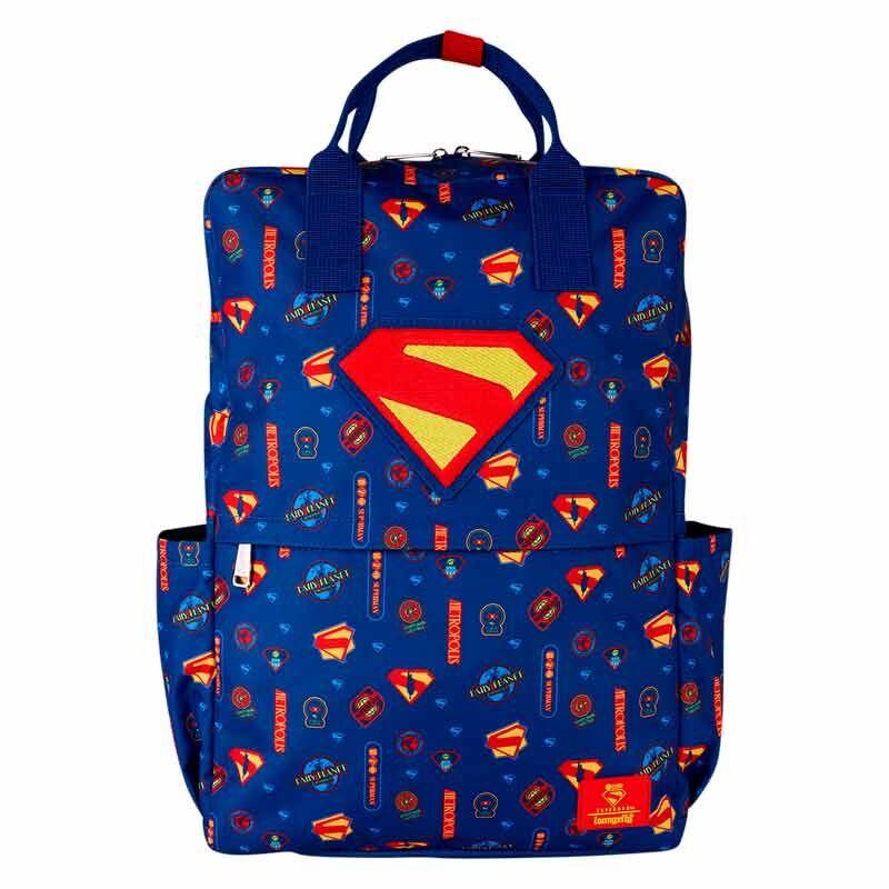 Mochila Nylon Superman Marvel Loungefly 43 cm Mochila nylon Superman Marvel Loungefly 43 cm la casita de dumbo