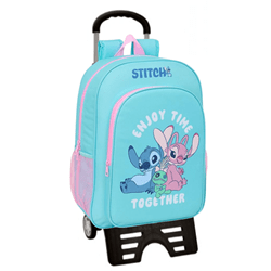 MOCHILA CON CARRO STITCH la casita de dumbo