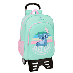 MOCHILA CON CARRO STITCH la casita de dumbo