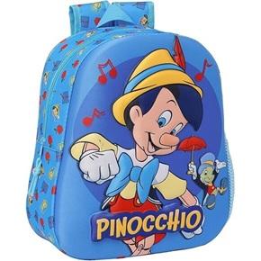 Mochila 3D Pinocho Disney 33 cm la casita de dumbo