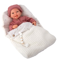 Muñeca Reborn Arias 45 cm Angelica Con Nana