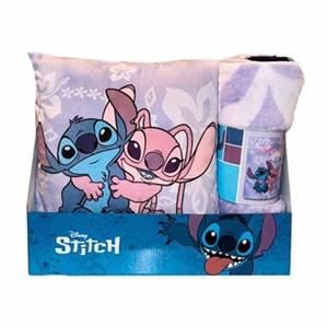 Set Manta Polar + Cojin Ángel & Stitch Disney Set Manta Polar + Cojin Angel & Stitch Disney la casita de dumbo