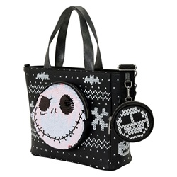 Licencias y Merchandise original Bolso+Monedero Jack Skellington Pesadilla Antes de Navidad Disney Loungefly