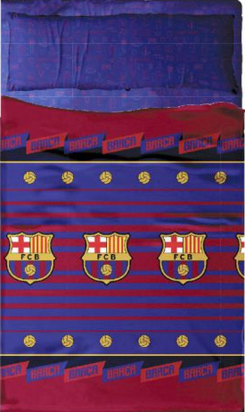 Juego De Sabanas F.C.Barcelona la casita de dumbo