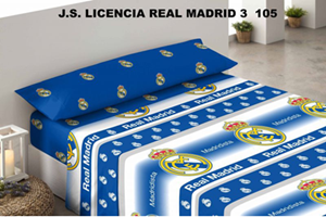 Juego de Sábanas Real Madrid 105 cm la casita de dumbo