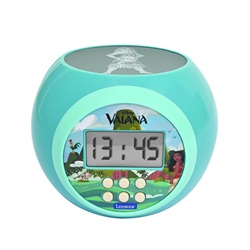 Reloj Despertador Proyector Vaiana Moana Disney la casita de dumbo