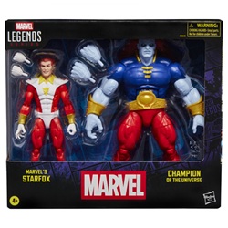 Blister 2 figuras Starfox & Champion of the Universe Marvel Legends Series 15 cm la casita de dumbo