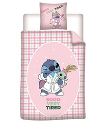 Funda nordica Stitch Disney cama 90cm policotton rosa la casita de dumbo