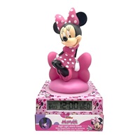 Lampara 3D con despertador Minnie Disney LA CASITA DE DUMBO