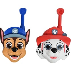 Walkie Talkie 3D Patrulla Canina Paw Patrol caras la casita de dumbo