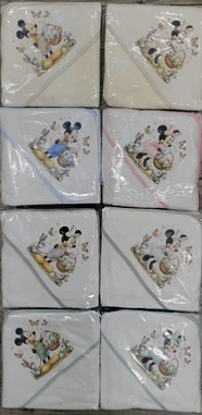 Capa De Baño Mickey y Minnie Disney