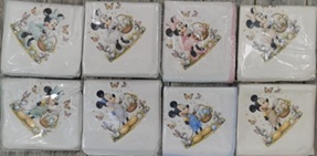 Gasa Algodón Minnie y Mickey Disney