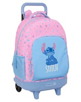 Mochila Gde. Con Ruedas Compact Extraible Stitch la casita de dumbo