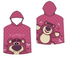 Poncho Toalla Lotso Toy Story Microfibra la casita de dumbo