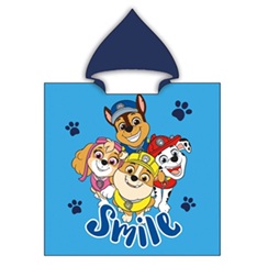Poncho Toalla Patrulla Canina Microfibra la casita de dumbo