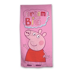 Toalla Microfibra Peppa Pig dream big la casita de dumbo