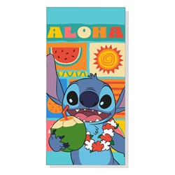 Toalla Microfibra Stitch Disney ALOHA la casita de dumbo