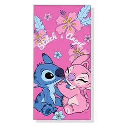 Toalla Microfibra Stitch Disney flores la casita de dumbo