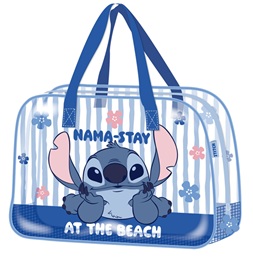 Bolsa Grande De Playa Transparente De Lilo & Stitch la casita de dumbo
