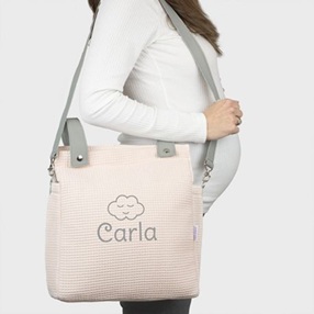 Bolso Panera Gofre Rosa Soft Personalizado la casita de dumbo