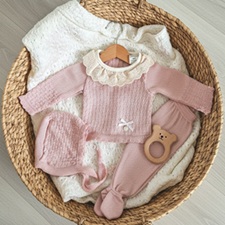 3102 CONJUNTO DE PERLE MAQUILLAJE PARA BEBE. MYBABYCHIC la casita de dumbo
