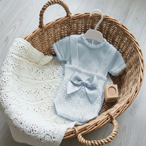 3104 CONJUNTO RANA PARA BEBE. AZUL. MYBABYCHIC la casita de dumbo