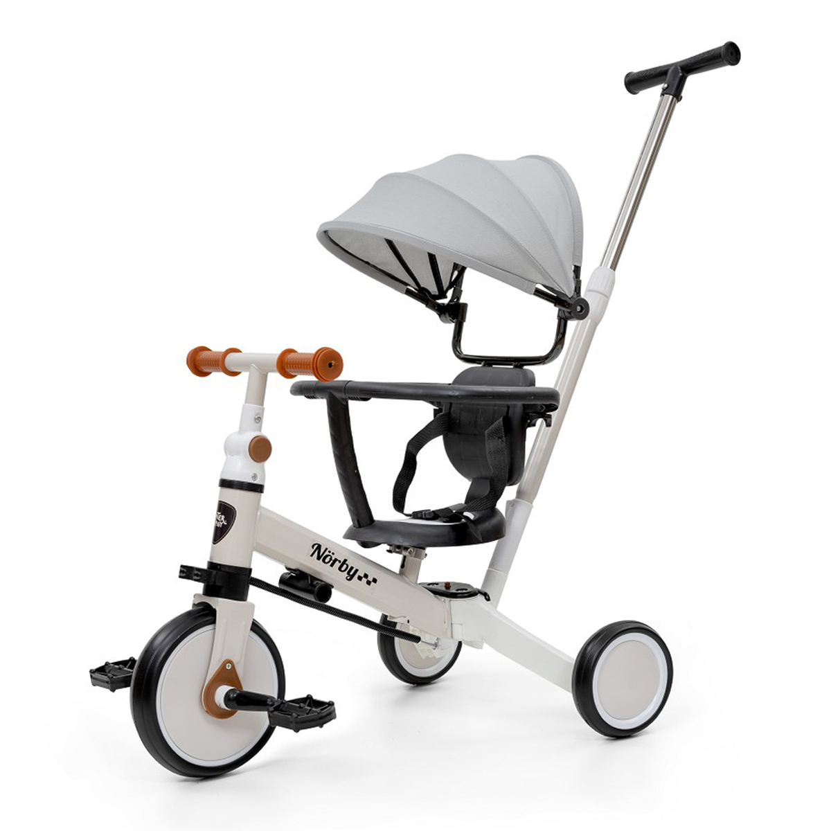 Triciclo Multifuncional 5 En 1 Beige Interbaby TRICI02-05 la casita de dumbo