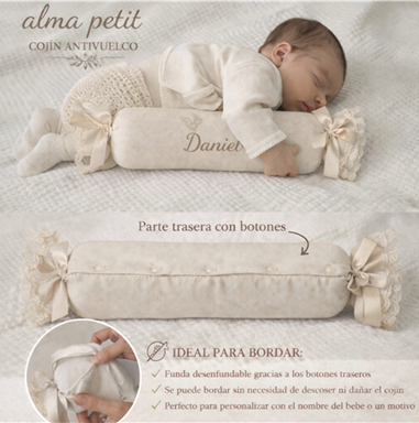 Cojín Caramelo Bebe Para Bordar 621005000 Cojín Caramelo Bebe Para Bordar 621005000 - Imagen 3
