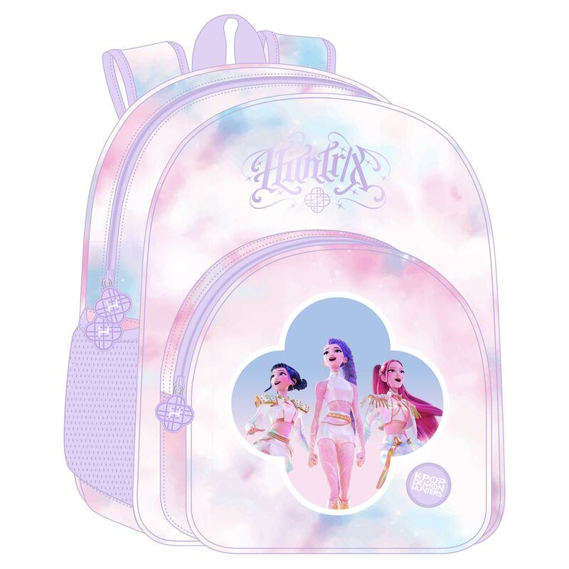 Mochila Artist Kpop Demon Hunters 42 cm adaptable la casita de dumbo