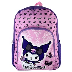 Mochila Purple Kuromi Hello Kitty 40 cm la casita de dumbo