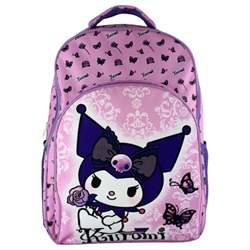 Mochila Purple Kuromi Hello Kitty 42cm la casita de dumbo
