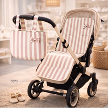 Set Colchoneta y Bolso Rayas Alma 621003370 SET COLCHONETA Y BOLSO RAYAS ALMA 621003370 LA CASITA DE DUMBO
