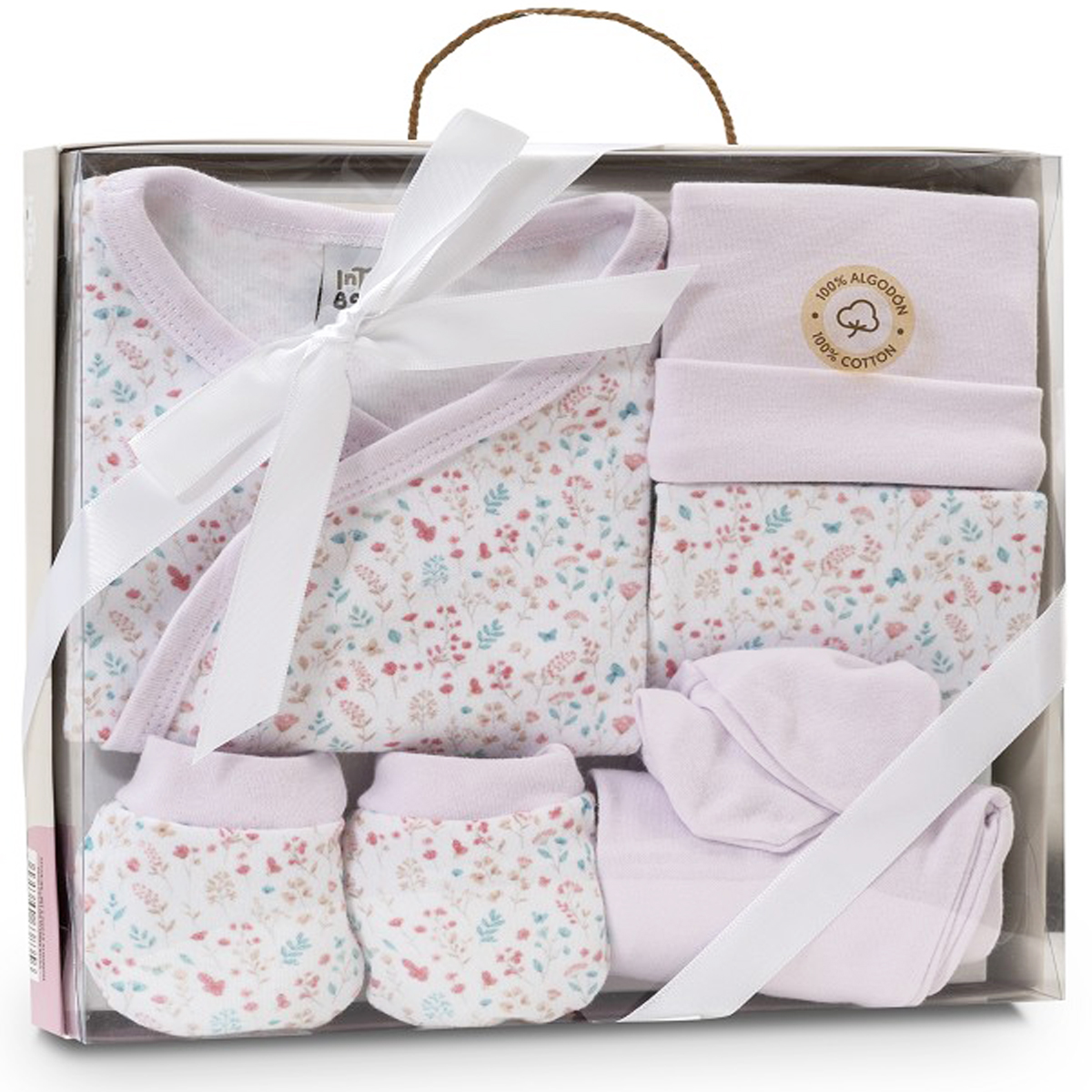 Licencias y Merchandise original Set Regalo Para Bebe 5 Piezas Petalos Flores Interbaby